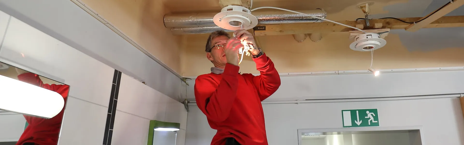 Stefan Ulfig bei der Arbeit